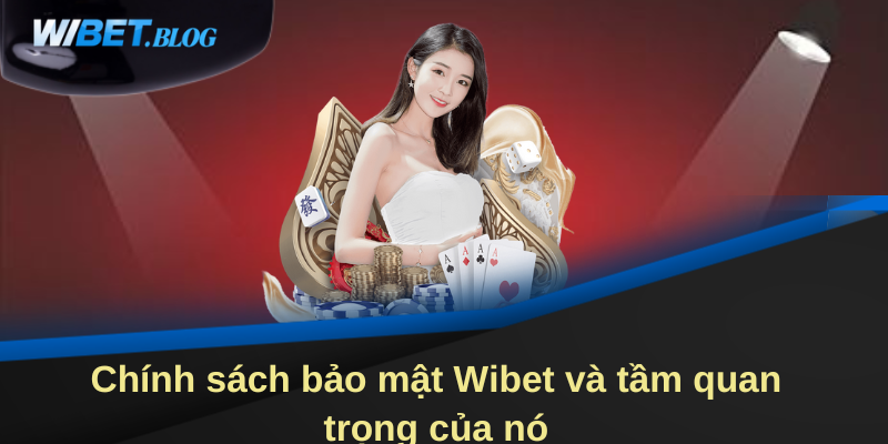 Chính sách bảo mật Wibet và tầm quan trọng của nó