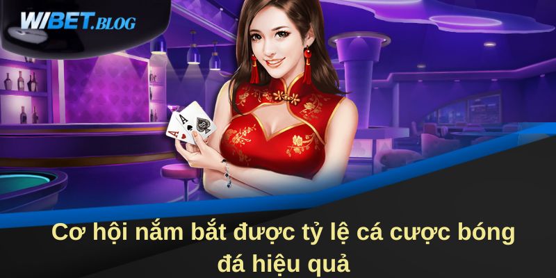 Cơ hội nắm bắt được tỷ lệ cá bóng đá hiệu quả