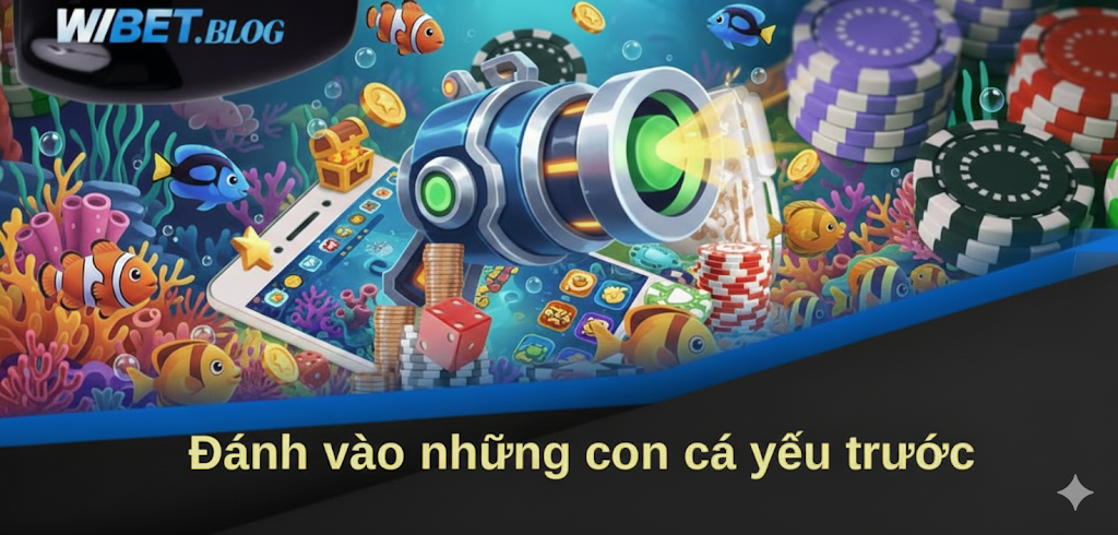 Đánh vào những con cá yếu trước